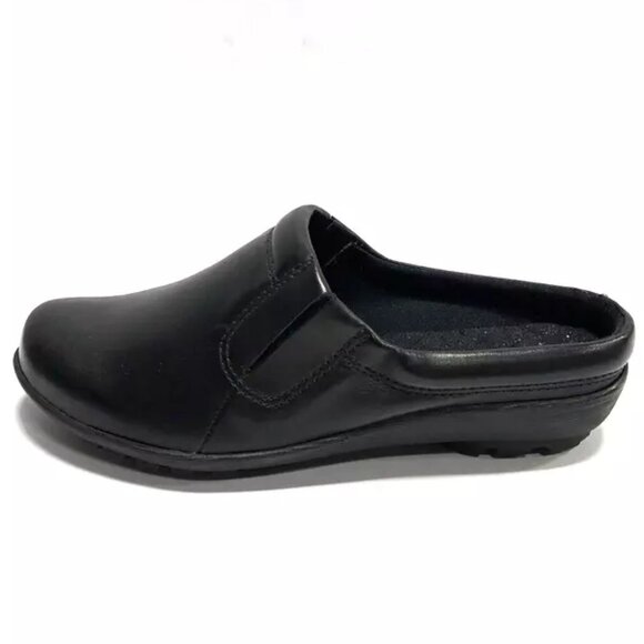 Walking Cradles Womens Hamlet Clog Black Size 6.5 WW - Picture 1 of 5